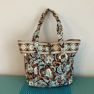 Vera Bradley Tote Bag Java Blue